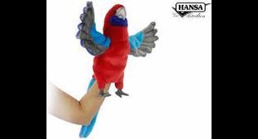 Handpop Papegaai, Rosella, Hansa