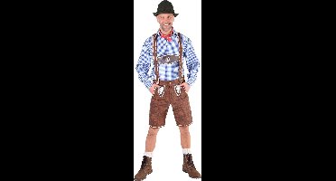 Magic Design Tirolerbroek Heren Polyester Bruin Maat S