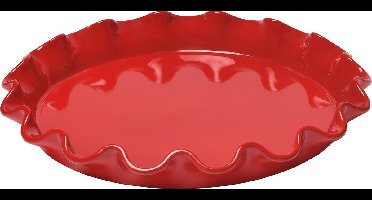 Emile Henry Taartvorm gegolfd - �0mm - Grand Cru