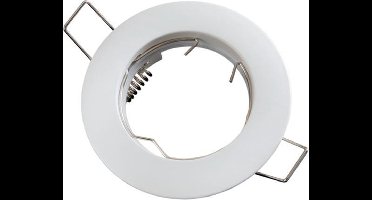 LED line Inbouwspot - Rond - Aluminium - GU5.3 Fitting - Ø 80 mm - Mat Wit