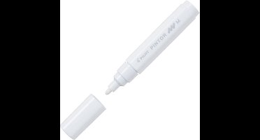 Pilot Pintor Witte Verfstift - Medium marker met 1,4mm schrijfbreedte - Inkt op waterbasis - Dekt op elk oppervlak, zelfs de donkerste - Teken, kleur, versier, markeer, schrijf, kalligrafeer…