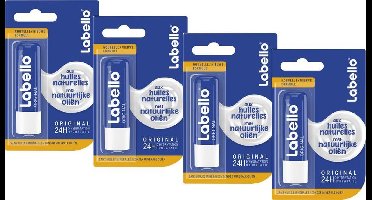 Labello Original Lippenbalsem - 4 balsems