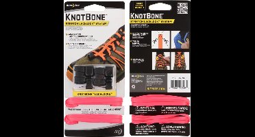 Nite Ize - Knotbone - Stretch lacelock system - Roze