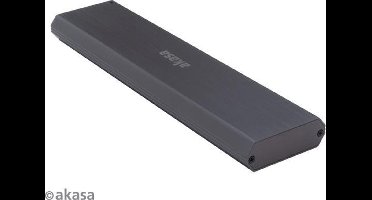 Akasa USB 3.1 Gen2 Superspeed+ , up to 10Gb/s Ali Enclosure for M.2 PCIe NVMe SSD (Supports 2242, 2260 & 2280)