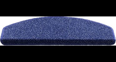 Trapmat Bergamo Blauw 15 stuks 25x65 cm haak 4 cm
