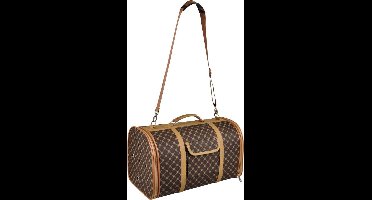 FLAMINGO Huisdierendraagtas Chloe 2 45x26x26 cm bruin