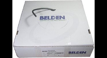 Belden H125 (7mm) PE Coaxkabel zwart 100 m
