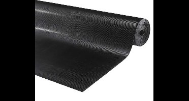 IVOL Rubbermat op rol - fijne ribbel - Dikte 3mm - Breedte 100 cm - Rubber loper - Per strekkende meter