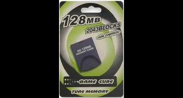Dolphix Nintendo Wii en GameCube geheugenkaart - 128 MB / 2043 Blocks