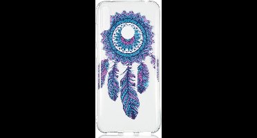 Shop4 - Geschikt voor Huawei Y7 2019 Hoesje - Zachte Back Case Dromenvanger Kleurrijk