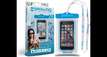 Waterproof Case For Smartphone White & Blue