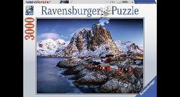 Ravensburger puzzel Hamnoy, Lofoten - legpuzzel - 3000 stukjes