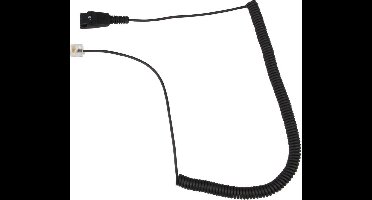 Jabra RJ45/Siemens Open Stage 1 m Zwart