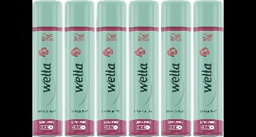 Wella Ultra Strong Hairspray -  haarspray - 6 x 250 ml