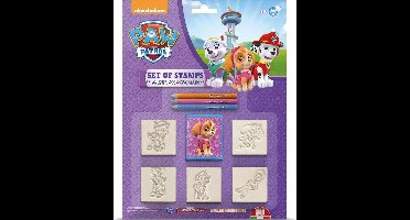 Multiprint Kleurset Paw Patrol Girl 9-delig Paars