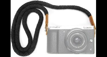 Katoenen Schouderband / Nekband / Draagriem (Zwart)