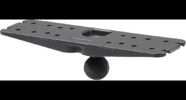 3" x 11" Rectangular Plate with 1.5" Ball RAM-137BU