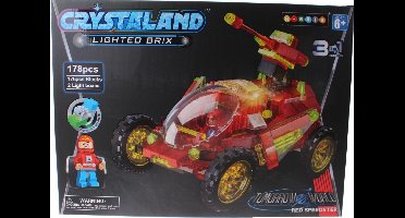 Johntoy Bouwpakket Crystaland 178-delig 99038