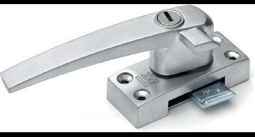 Dulimex - Raamboompje met cilinderslot - linkshandig met nok - SKG*® - zamac - F1 aluminium