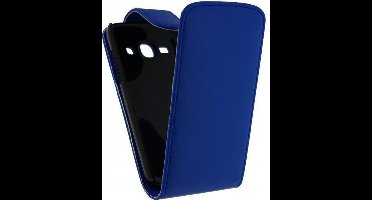Xccess Leather Flip Case Samsung S7270 Galaxy Ace 3 Blue