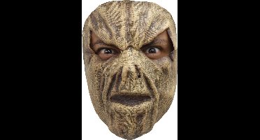 Partychimp Vogelverschrikker Scarecrow Gezichts Masker Halloween Masker voor bij Halloween Kostuum Volwassenen - Latex - One-size