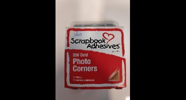 3L Fotohoekjes Goud 250 Stuks op rol