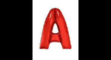 ESPA - Rode aluminium letter ballon - Rood
