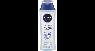 MULTI BUNDEL 3 stuks Nivea Men Pure Impact Anti Dandruff Shampoo 250ml