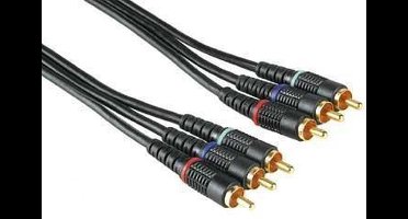 Hama YUV Verbindingskabel - 2 m - Bekabeling