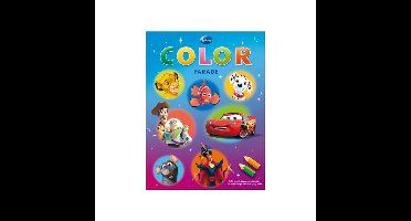 Disney Color Parade Pixar Personages - kleurboek