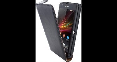Mobiparts Classic Flip Case Sony Xperia ZR Black