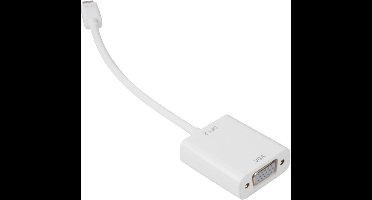 Sharkoon 0.15m, Mini DisplayPort/VGA 0,15 meter VGA (D-Sub) Wit