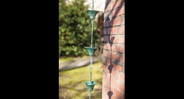 Esschert Design Regenketting 254 Cm Staal Groen