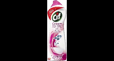 Cif Pink Flower Cream - 8 x 750 ml - Schuurmiddel