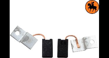 Koolborstelset voor Bosch UBH 6-35 - 6,3x10x17mm - Vervangt 1.617.014.108
