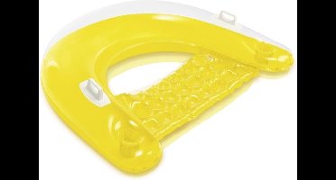 Intex Loungestoel Sit 'n Float 152 X 99 Cm Geel