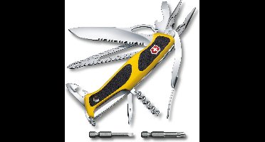Victorinox Zakmes - Ranger Grip Boatsman - 21 functies - geel+soft