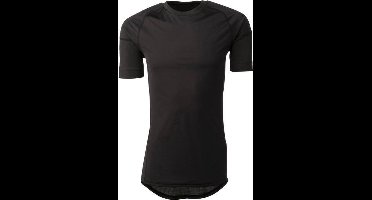 Shirt korte mouw secco wind zwart s - ZWART