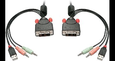 Lindy 42341 KVM-switch Zwart