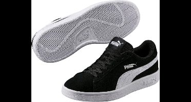 PUMA Smash v2 SD Jr Kinderen Sneakers - Puma Black-Puma White