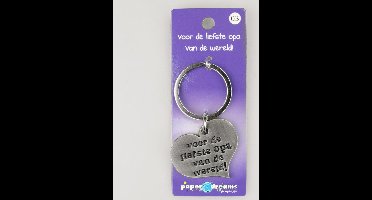 Hart sleutelhanger - Opa