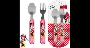 Disney Minnie Mouse Bestekset - Lepel en Vork