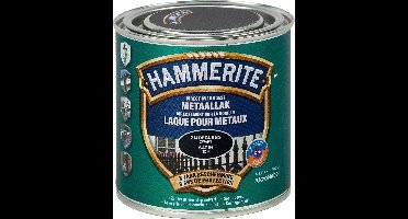 Hammerite Metaallak Zijdeglans - Zwart - 250 ml - 10 m²/l - Afwerkingslaag