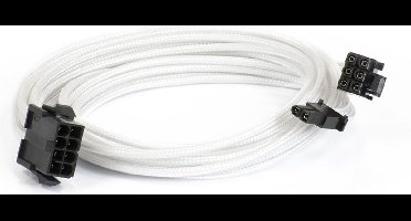 PHANTEKS przedĹ‚uĹĽacz oplatany 6+2-pin PCIe, 500mm - czarny