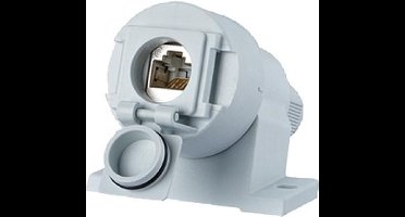 Metz Connect 1309410003-E Netwerkdoos Opbouw (op muur) CAT 6A 1 poort Lichtgrijs
