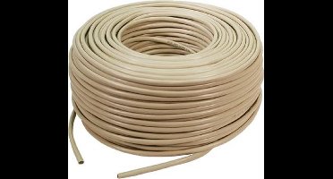 Logilink CPV007 - Netwerkkabel - Zonder connector - 100 m - Grijs