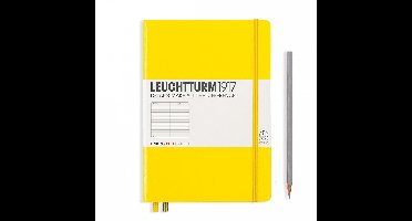 Leuchtturm1917 Notitieboek Lemon - Medium - Gelinieerd