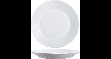 Luminarc Harena Diep Bord 23.6 cm -wit
