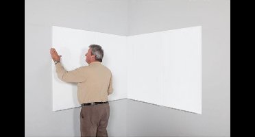 Rocada Skin Whiteboard 75x115 cm PRO - Polyester coating