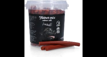 Luna's Choice Trainermix Zalmstaafjes 45 Stuks - 500 Gram – Zalm - Hondensnacks training - Hondenkoekjes - Hondensnoepjes Semi-moist – Geen toegevoegde suikers